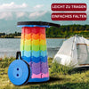 Leichter und faltbarer Outdoor Hocker - Perfekt für Camping, Reisen, Angeln und Wandern!