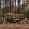 Hammock with mosquito net - 210t pleated nylon, 260*140cm, up to 200kg load, including accessories