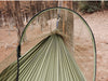 Hammock with mosquito net - 210t pleated nylon, 260*140cm, up to 200kg load, including accessories